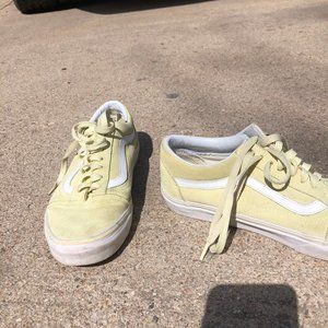 Vans Old Skool Suede Yellow Shoes